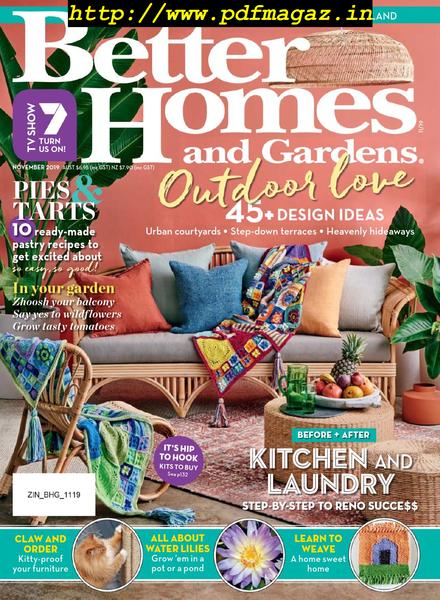 Better Homes and Gardens Australia – November 2019