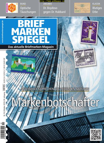 Briefmarken Spiegel – Oktober 2019