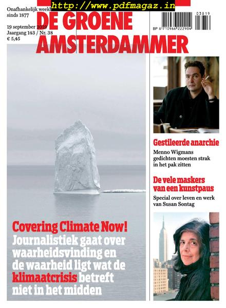 De Groene Amsterdammer – 20 september 2019