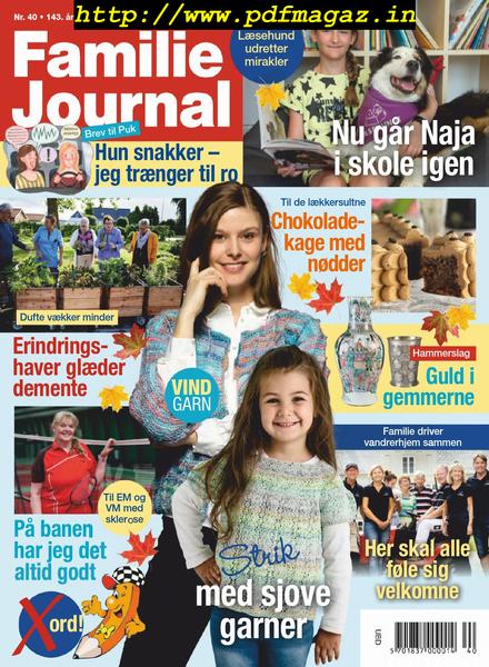 Familie Journal – 30 september 2019