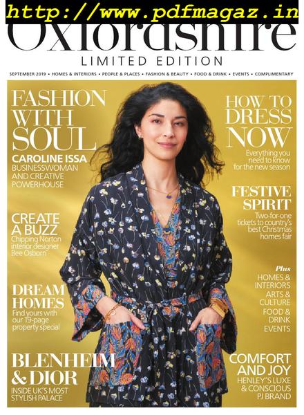 Oxfordshire Limited Edition – September 2019
