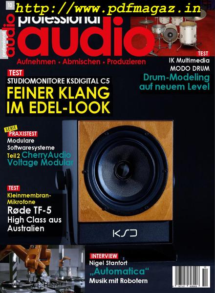 Professional Audio – Oktober 2019