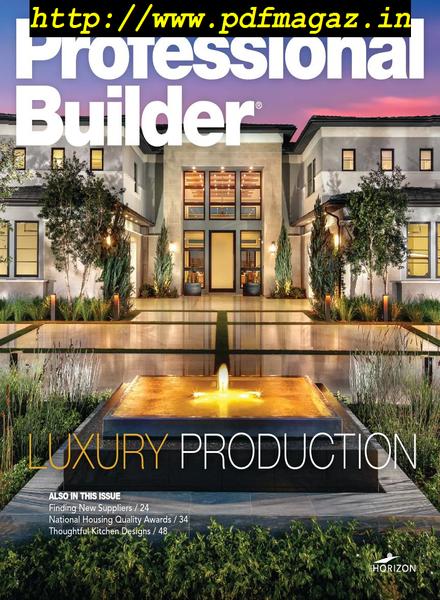 Professional Builder – October 2019