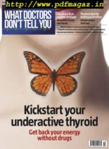 What Doctors Don’t Tell You – October 2019