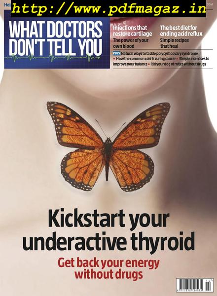 What Doctors Don’t Tell You – October 2019