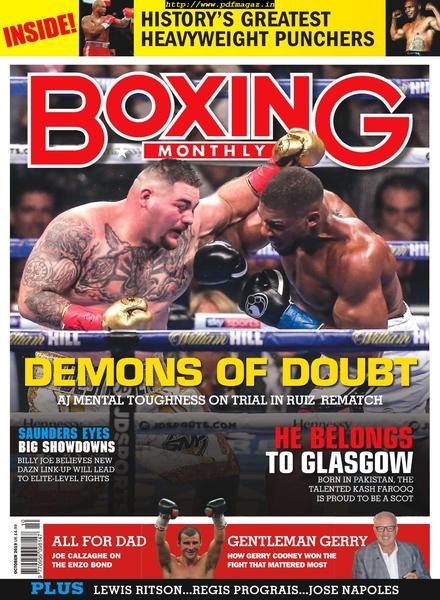Boxing Monthly – October 2019