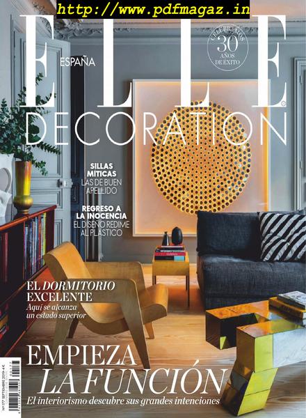 Elle Decoration Espana – septiembre 2019