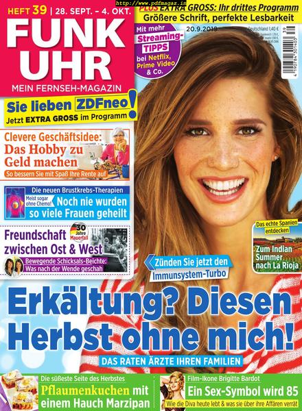 Funk Uhr – 20 September 2019