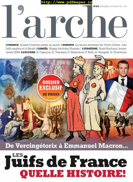L’Arche – Septembre-Octobre 2019