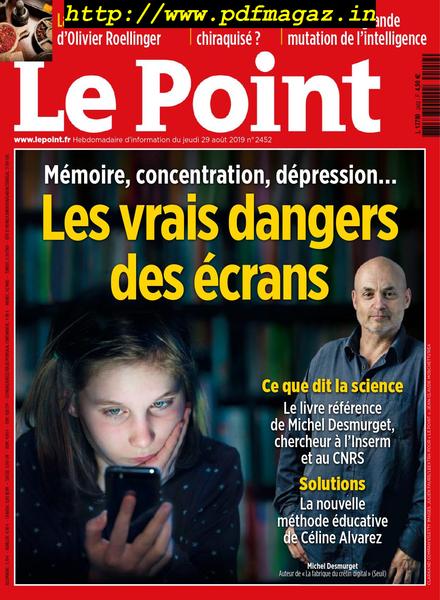 Le Point – 29 aout 2019