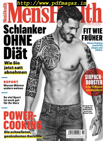 Men’s Health Germany – Oktober 2019