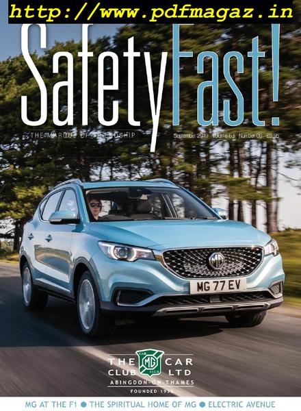 Safety Fast! – September 2019