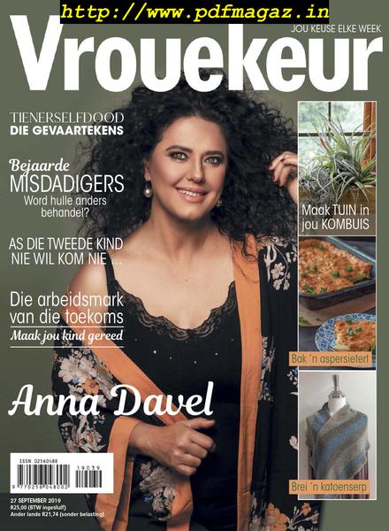 Vrouekeur – 27 September 2019