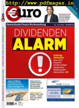 Euro am Sonntag – 21 September 2019