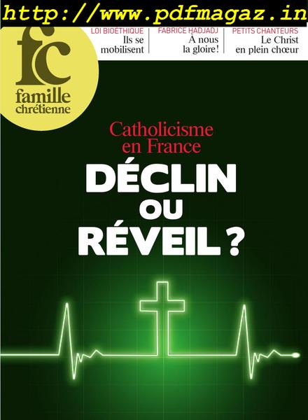 Famille Chretienne – 28 septembre 2019