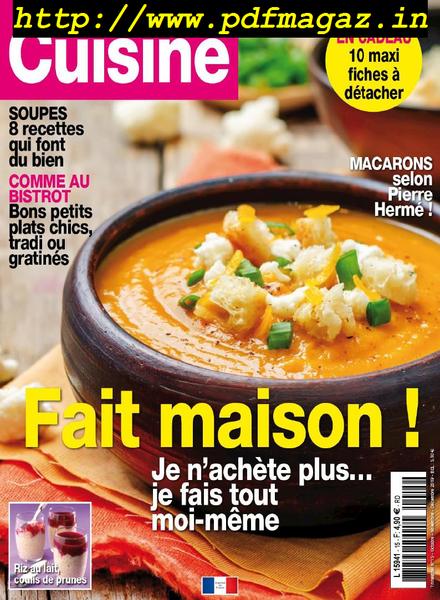 Special Cuisine – Octobre-Decembre 2019