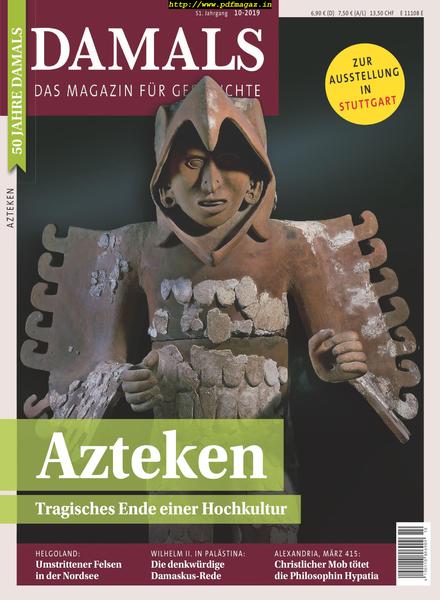 Damals – Oktober 2019