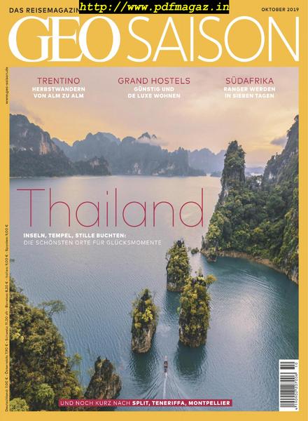 Geo Saison – Oktober 2019