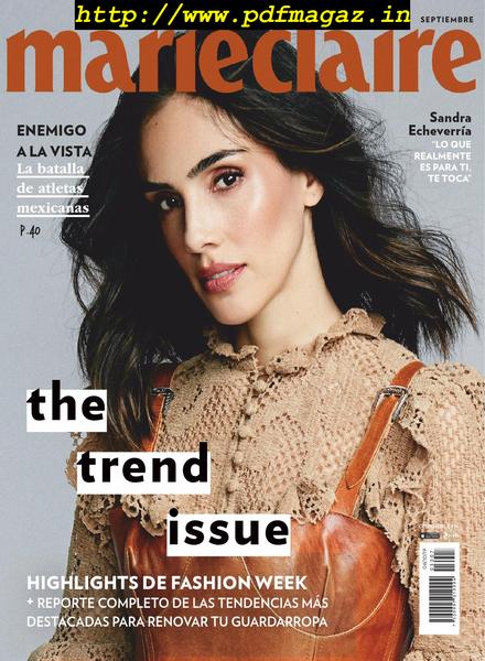 Marie Claire Mexico – septiembre 2019