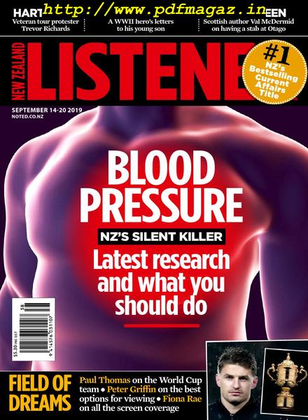 New Zealand Listener – September 14, 2019