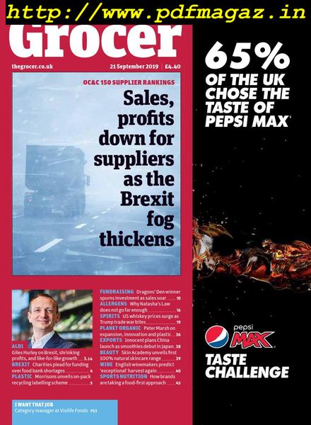 The Grocer – 21 September 2019
