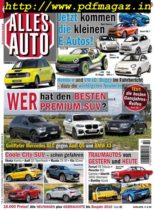 Alles Auto – Oktober 2019