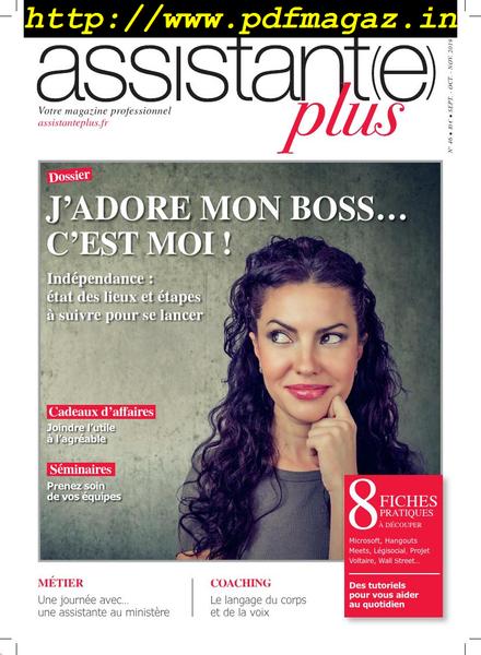 Assistante Plus – septembre 2019