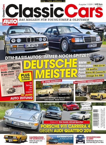 Auto Zeitung Classic Cars – November 2019
