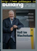 Building Times – September 2019