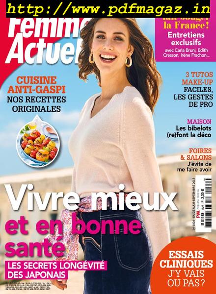Femme Actuelle – 23 Septembre 2019