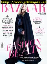 Harper’s Bazaar Malaysia – September 2019