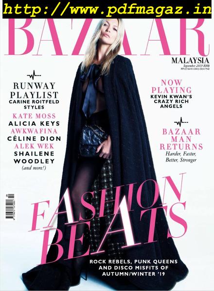 Harper’s Bazaar Malaysia – September 2019