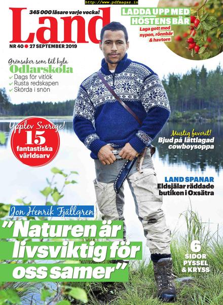 Land – 27 september 2019