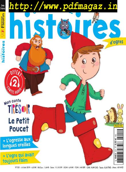 Mille et Une Histoires – octobre 2019
