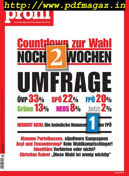 Profil – 15 September 2019