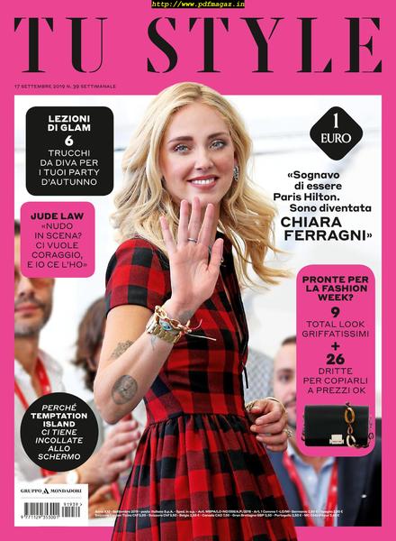 Tu Style – 17 settembre 2019