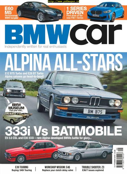 BMW Car – September 2019