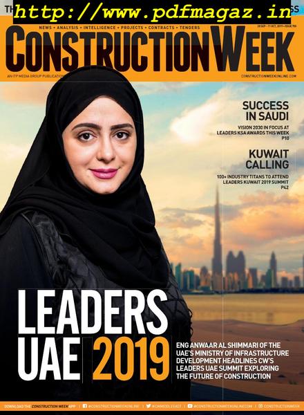 Construction Week Middle East – September 28, 2019