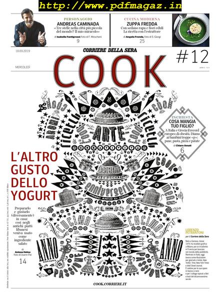 Corriere della Sera Cook – settembre 2019