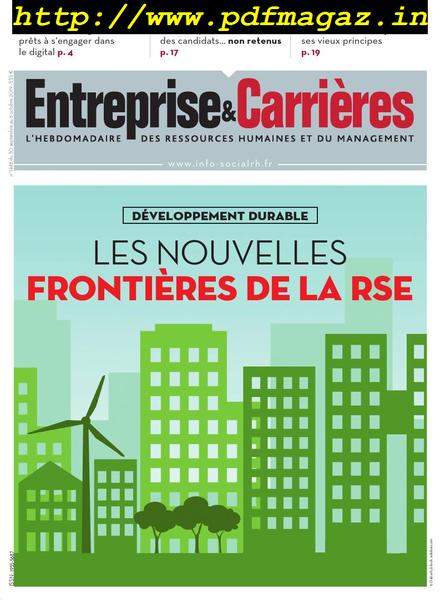 Entreprise & Carrieres – 30 septembre 2019
