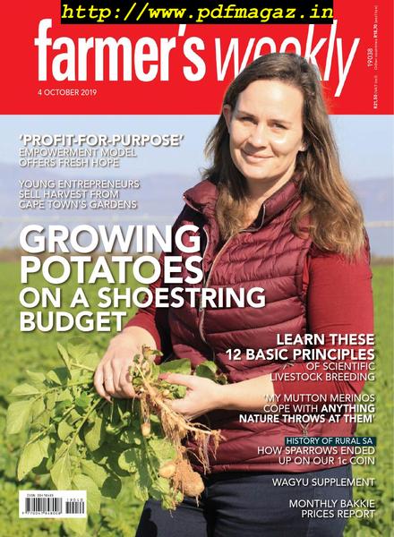 Farmer’s Weekly – 04 October 2019