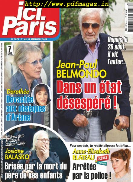 Ici Paris – 11 septembre 2019