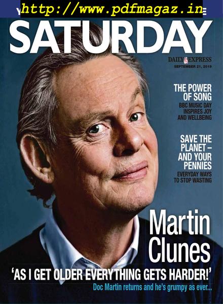 Saturday Magazine – September 21, 2019