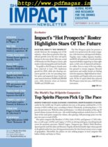 Shanken’s Impact Newsletter – September 2019