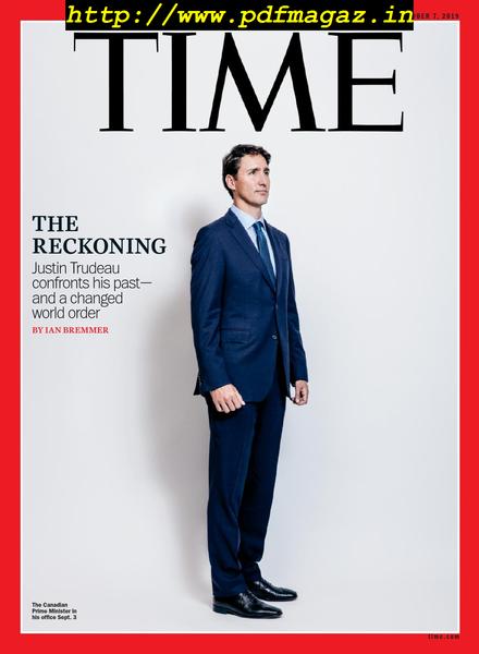 Time International Edition – October 07, 2019
