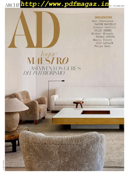 AD Architectural Digest Espana – octubre 2019