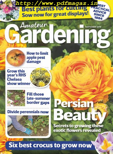 Amateur Gardening – 07 September 2019