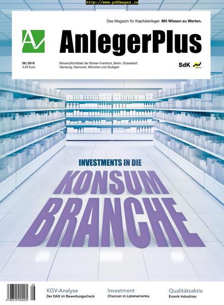 AnlegerPlus – September 2019