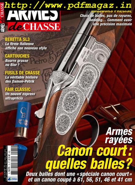 Armes de Chasse – octobre 2019