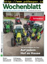 Bayerisches Landwirtschaftliches Wochenblatt Schwaben – 19 September 2019